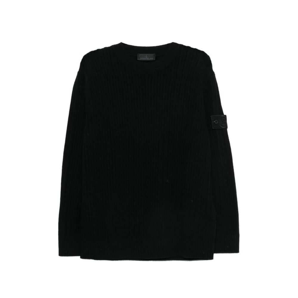 Stone Island Black Sweaters & Knitwear - Jumpers Men
